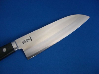 画像2: 三徳包丁　165mm　源利平　クロマックス　本割込みDP (2)