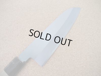 画像3: 和の三徳包丁６寸（源利平）安来白二鋼　三枚打ち　8角水牛柄【送料無料】 (3)